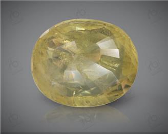 Yellow Sapphire Unheated & Untreated Natural Certified  6.60 CTS ( 92833 )